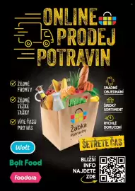 Žabka leták Strana 5: ŽÁDNÉ FRONTY ŽÁDNÉ TĚŽKÉ TAŠKY ONLINE PRODEJ POTRAVIN & \/ SNADNÉ OBJEDNÁNÍ ŠIROKÝ SORTIMENT VÍCE ČASU