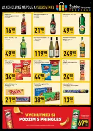 Žabka leták Strana 6: Víno Habánské sklepy €119,00, Chio snack €34,90