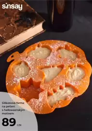 Sinsay leták Strana 8: Silikonová forma na pečení s halloweenským motivem €89,00