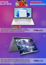 Catalog Emag săptămâna 41 Pagină 2: STOCK BUSTERS Persil M AMD AMD2 RYZEN RADEON 7000 SERIES GRAPHICS Laptop HP 17-cp3000nq