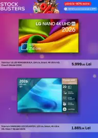Catalog Emag săptămâna 41 Pagină 3: Samsung led 50u8072h €1.885,98, Lg nano 4k uhd ai 2026 €5.999,00