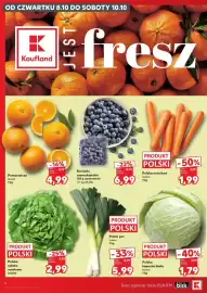 Kaufland gazetka tydzień 41 Strona 4: OD CZWARTKU 8.10 DO SOBOTY 10.10 4 K Kaufland Pomarańcze luzem 1 kg fresz -16% cena