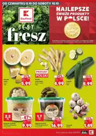 Kaufland gazetka tydzień 41 Strona 6: OD CZWARTKU 8.10 DO SOBOTY 10.10 NAJLEPSZE ŚWIEŻE PRODUKTY W POLSCE! LAUR KLIENTA