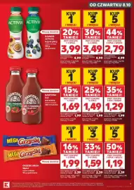 Kaufland gazetka tydzień 41 Strona 9: Mieszaj dowolnie DANONE ACTIVIA Jogurt pitny różne rodzaje 280 g opakowanie KUP 1 ¡