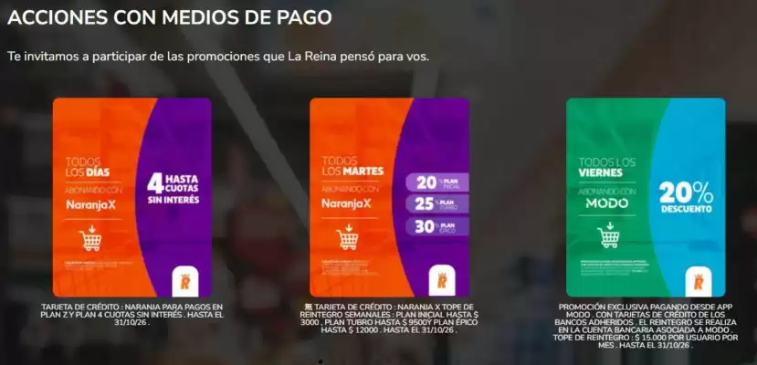 La Reina (válido hasta 24-10)