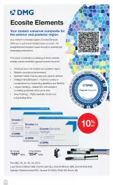 Henry Schein catalogue week 41 Page 24: 10% off DMG Ecosite Elements €185,40