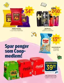 Coop Prix kundeavis uke 41 Side 10: COOP POPCORN SALT €13,90, Battery 0,5 L €50,00