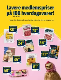 Coop Prix kundeavis uke 41 Side 16: Laksefilet €145,90, Kjøttdeig €86,90