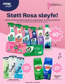 Coop Prix kundeavis uke 41 Side 6: Comfort tøymykner, Omo flytende tøvvask