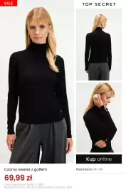Top Secret gazetka Strona 9: Czarny sweter z golfem Top Secret €69,99