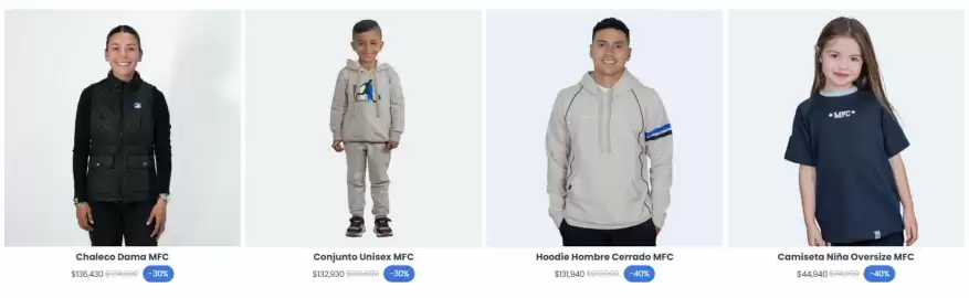 Catálogo Tienda Oficial Millonarios Página 3