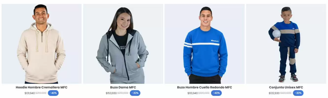 Tienda Oficial Millonarios (válido hasta 14-10)