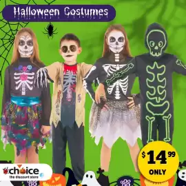 Choice The Discount Store catalogue Page 7: Halloween Costumes €14,99