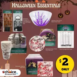 Choice The Discount Store catalogue Page 8: Halloween Paper Cups €12,99
