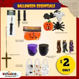 Choice The Discount Store catalogue Page 9: Halloween Essentials €2,00
