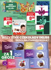Dino gazetka tydzień 41 Strona 10: Torba ozdobna €0,38, Czekolada Kinder €4,99