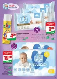 Dino gazetka tydzień 41 Strona 15: Chusteczki nawilżane Comfort Gugu €3,85, Pieluchy Gugu €19,95