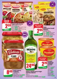 Dino gazetka tydzień 41 Strona 25: Zupa Szlachetne Smaki Winiary €2,95, Flaki wołowe Pudliszki €8,49