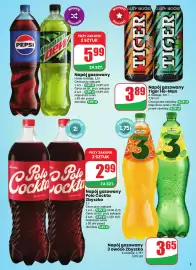 Dino gazetka tydzień 41 Strona 3: Napój gazowany Tiger He-Man €3,89, Napój gazowany €5,99
