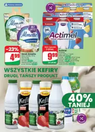 Dino gazetka tydzień 41 Strona 39: Actimel Układ odpornościowy €9,99, Serek Almette €4,99