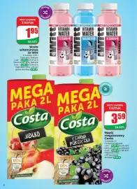 Dino gazetka tydzień 41 Strona 4: Woda witaminowa Dr Witt €1,95, Napój niegazowany Costa €3,59