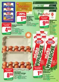 Dino gazetka tydzień 41 Strona 41: Jaja świeże z wolnego wybiegu €8,99, Mleko UHT 3,2% Wypasione €1,97