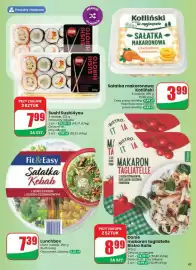 Dino gazetka tydzień 41 Strona 43: Sałatka makaronowa Kotliński €3,99, Sushi Sushi4you €7,99