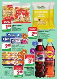 Dino gazetka tydzień 41 Strona 48: Krakersy solone €1,59, Słonecznik prażony łuskany Bakaliowy Snack €2,45