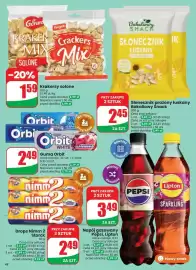 Dino gazetka tydzień 41 Strona 48: Krakersy solone €1,59, Słonecznik prażony łuskany Bakaliowy Snack €2,45