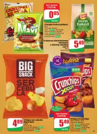 Dino gazetka tydzień 41 Strona 49: Chipsy Crunchips €5,49, Chipsy ser cebula Big Snack €4,89
