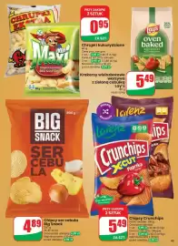 Dino gazetka tydzień 41 Strona 49: Chipsy Crunchips €5,49, Chipsy ser cebula Big Snack €4,89