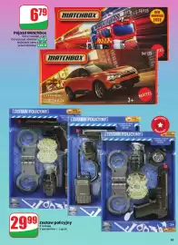 Dino gazetka tydzień 41 Strona 65: Zestaw policyjny €29,99, Pojazd Matchbox €6,79