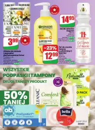 Dino gazetka tydzień 41 Strona 76: Oliwka do skórek i paznokci perfumowana Exme €3,99, Żel do włosów Hegron €14,95