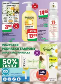 Dino gazetka tydzień 41 Strona 76: Oliwka do skórek i paznokci perfumowana Exme €3,99, Żel do włosów Hegron €14,95