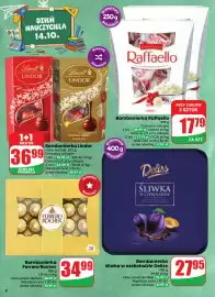 Dino gazetka tydzień 41 Strona 8: Bombonierka Ferrero Rocher €34,99, Bombonierka śliwka w czekoladzie Deliss €27,95