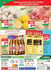 Dino gazetka tydzień 41 Strona 80: Piwo Tyskie €2,49, Kawa mielona Mocca Fix Gold Woseba €25,69