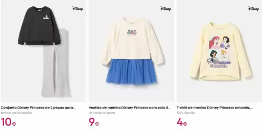 Catálogo Pepco Página 11: Disney - vestido de menina princess com saia d €9,00