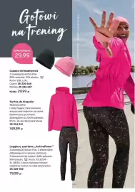 Tchibo gazetka Strona 6: Legginsy sportowe ActivePower €79,99, Czapka termoaktywna €29,99