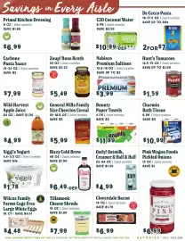 Market of Choice weekly ad week 40 Page 8: Wild Harvest Apple Juice €4,99, Siggi's Yogurt €1,78