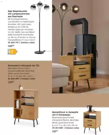 Tchibo Prospekt Seite 36: Kommode in Holzoptik mit Tür €139,99, Beistelltisch in Holzoptik mit 2 Schubladen €119,99