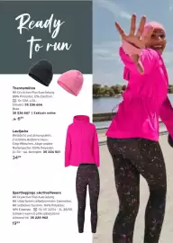 Tchibo Prospekt Seite 6: Ready to n run Thermomütze Mit Dry Active Plus-Ausrüstung. 88% Polyester, 12% Elasthan. 3. Gr. S/M