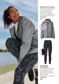 Tchibo Prospekt Seite 8: Sportleggings »ActivePower« €29,99, Reflektierende Sportjacke €49,99