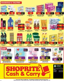Shoprite catalogue Page 4: Vitalli Toilet Rolls €55,00, JOHNSON'S BABY JELLY €49,00