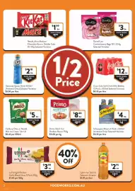 Foodworks catalogue week 41 Page 2: Schweppes Mixers €3,33, Primo Short Cut Rindless Bacon €8,40