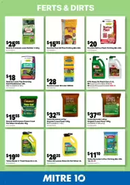 Mitre 10 catalogue Page 6: Searles Peat 80 Plus Potting Mix €15,95, Yates Dynamic Lifter Potting Mix €11,10