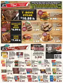 Sullivan's Foods weekly ad week 41 Page 2: Tyson frozen chicken wings €4,99, Seapak breaded shrimp or fish €6,99