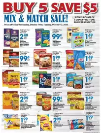 Sullivan's Foods weekly ad week 41 Page 5: Annie's Macaroni & Cheese €0,99, General Mills Cheerios €1,49
