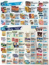 Sullivan's Foods weekly ad week 41 Page 6: Real Dough Pizza €9,99, Eggo frozen waffles €6,00