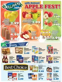Sullivan's Foods weekly ad week 41 Page 7: Best Choice Frozen Fruit €7,00, Maxwell House Wake Up Roast €10,99
