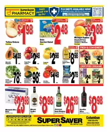 Super Saver weekly ad week 41 Page 4: Taylor Farms Chopped Salad Kits €2,78, Fresh Squash €0,98